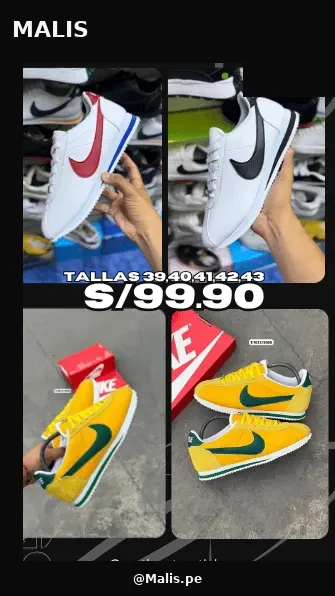 Cortez estilo Nike, referencia MALIS-1087
