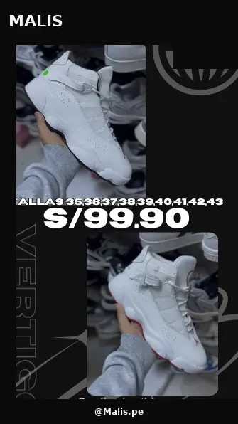 Retro 6 Rings estilo Jordan, referencia MALIS-1156