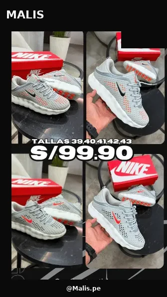 Mind 001 estilo Nike, referencia MALIS-1174