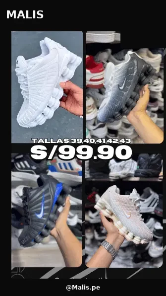 Shox R2 / Ride 2 estilo Nike, referencia MALIS-1181