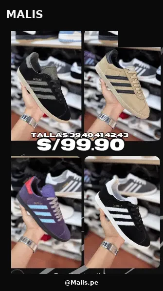 Gazelle estilo Adidas, referencia MALIS-1276