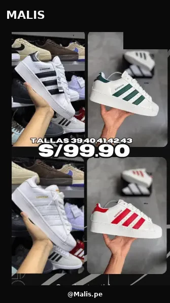 Superstar XLG estilo Adidas, referencia MALIS-1289