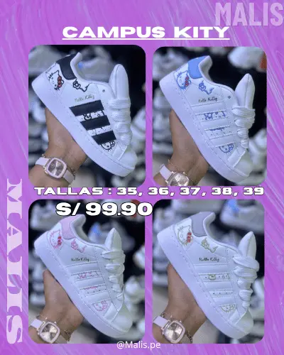 Campus Kitty estilo Adidas, referencia MALIS-3025