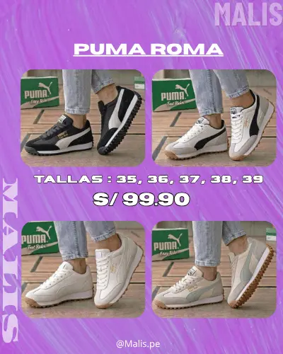 Roma estilo Puma, referencia MALIS-3027