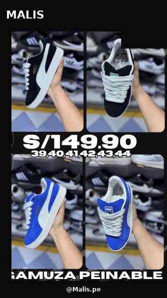 Suede XL Premium estilo Puma, referencia MALIS-5006