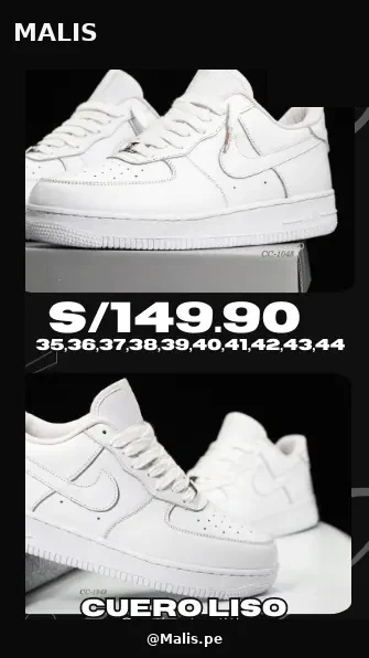 Air Force 1 Premium estilo Nike, referencia MALIS-5023