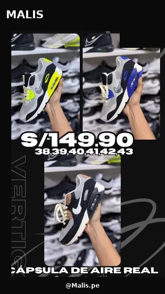 Air Max 90 Premium estilo Nike, referencia MALIS-5070