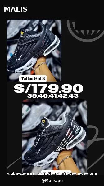 Air Max Plus III Premium estilo Nike, referencia MALIS-5077