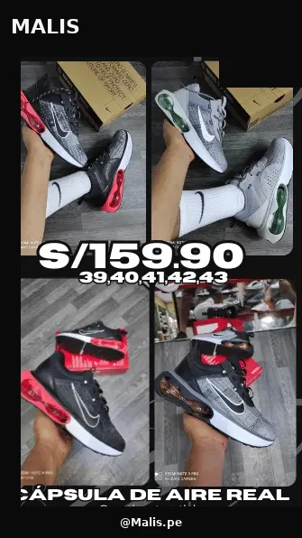 Air Max 2021 Premium estilo Nike, referencia MALIS-5097