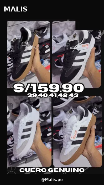Samba XL Premium estilo Adidas, referencia MALIS-5124