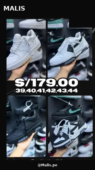 For Walking Premium estilo Off-White, referencia MALIS-5142