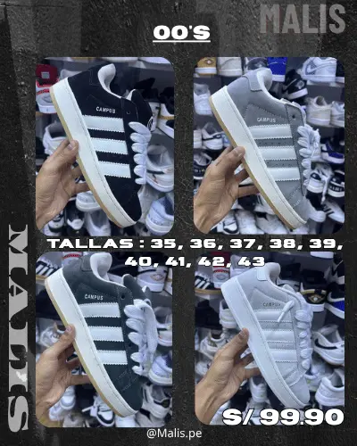 Campus 00s estilo Adidas, referencia MALIS-030