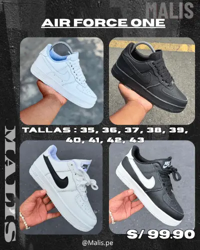 Air Force 1 estilo Nike, referencia MALIS-045