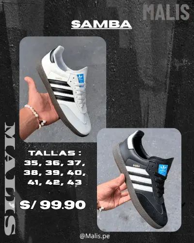 Samba estilo Adidas, referencia MALIS-119