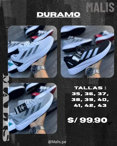 Duramo estilo Adidas, referencia MALIS-135