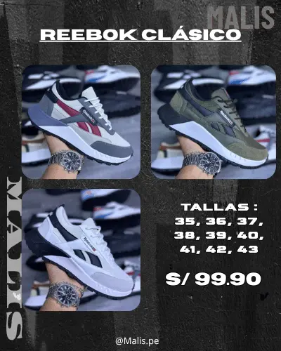 Reebok Classic estilo Reebok, referencia MALIS-143
