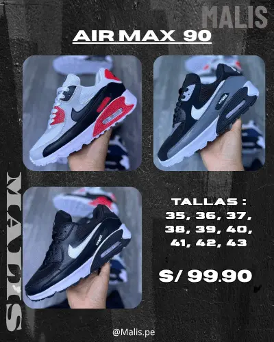 Air Max 90 estilo Nike, referencia MALIS-150