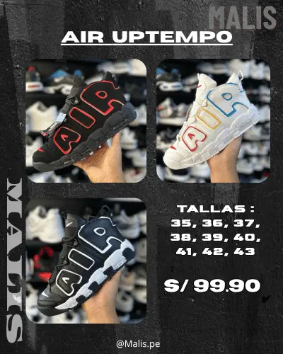 Air Uptempo estilo Nike, referencia MALIS-152
