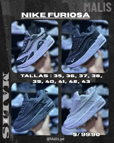 Nike Furiosa estilo Nike, referencia MALIS-173