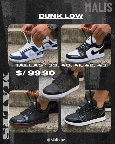 Nike Dunk Low estilo Nike, referencia MALIS-192