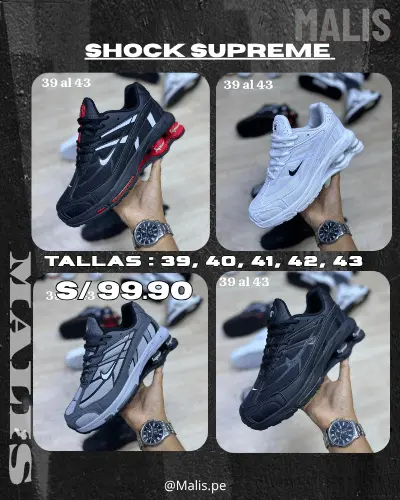 Nike Shox Supreme estilo Nike, referencia MALIS-199